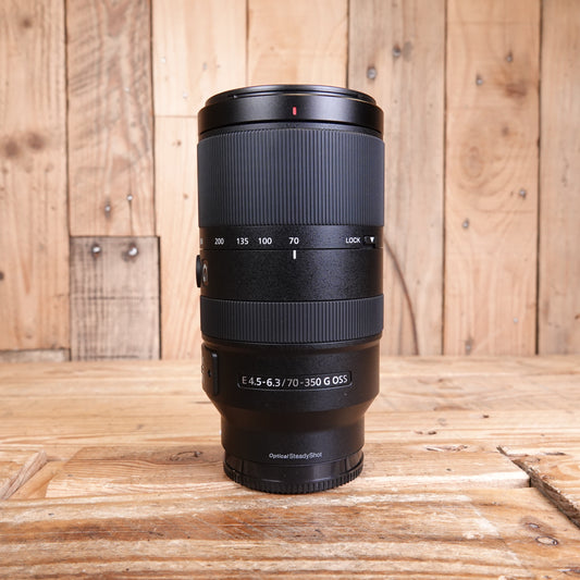 Used Sony E 70-350mm F4.5-6.3 G OSS Lens