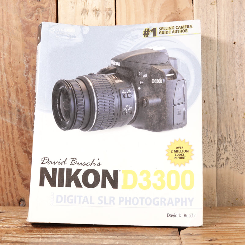 Used Nikon D3300 Guide to Digital SLR Photography by David Busch