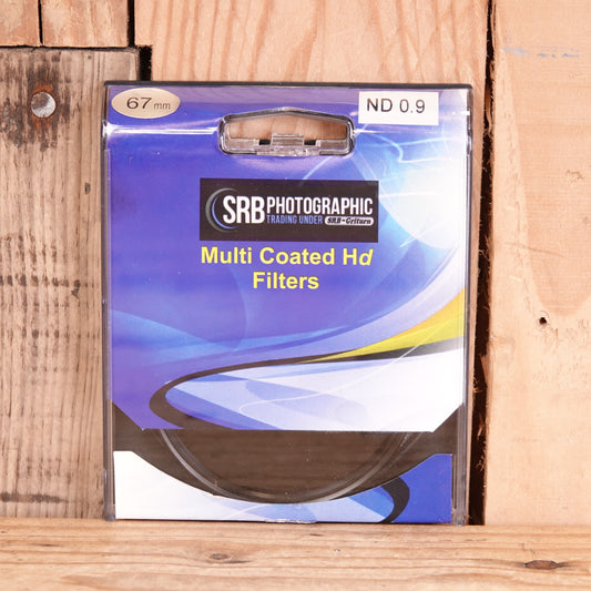 Used SRB Photography Multi coated Hd filters 67mm ND0.9