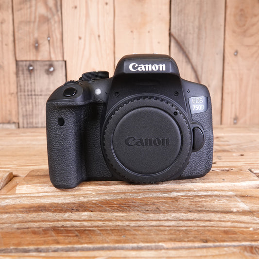 Used Canon EOS 750D Digital SLR Camera Body