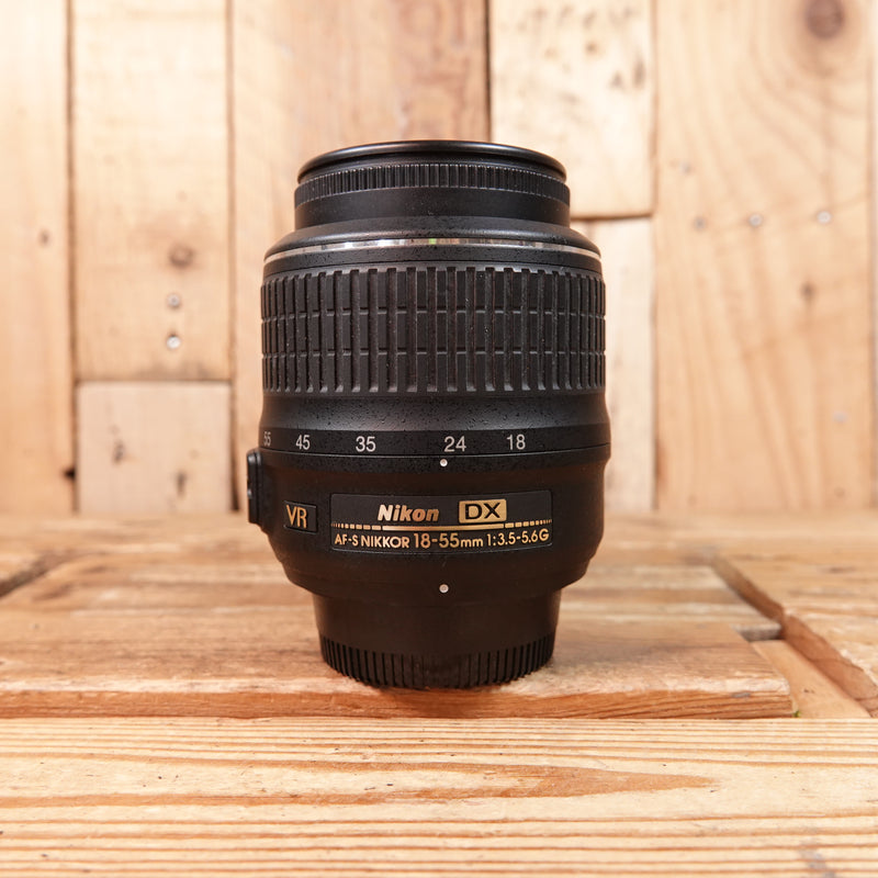 Used Nikon AF-S 18-55mm F3.5-5.6 G VR Lens
