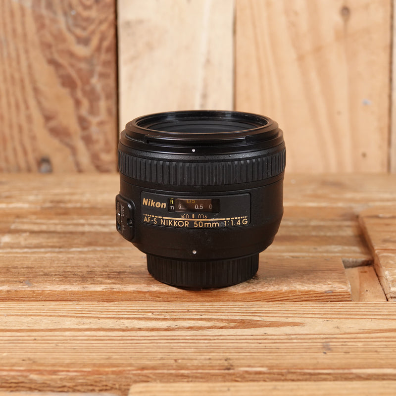 Used Nikon AF-S 50mm F1.4 G Lens
