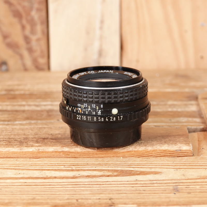 Used Pentax SMC Pentax-M 50mm F1.7 Lens