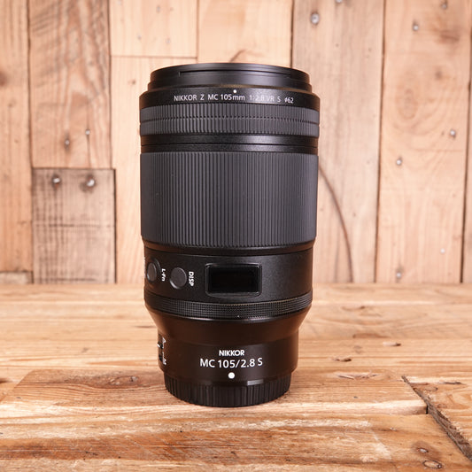 Used Nikon Z 105mm F2.8 VR S Lens