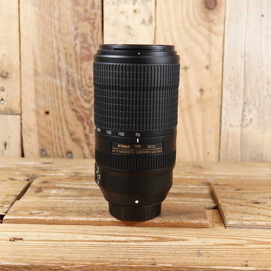 Used Nikon AF-P 70-300mm F4.5-5.6E ED VR Lens
