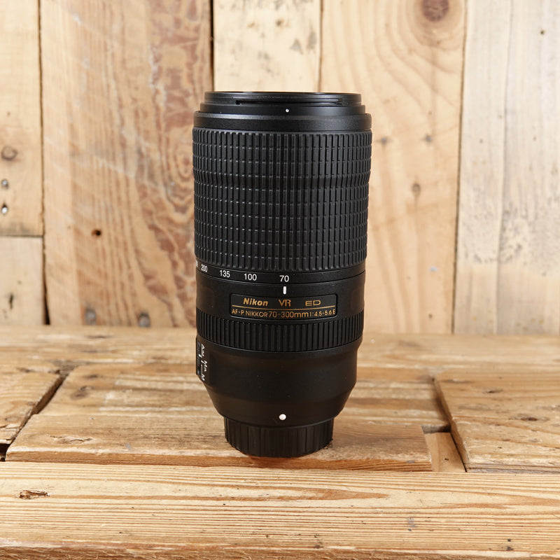 Used Nikon AF-P 70-300mm F4.5-5.6E ED VR Lens