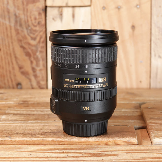 Used Nikon 18-200mm f3.5-5.6 G II ED VR Lens