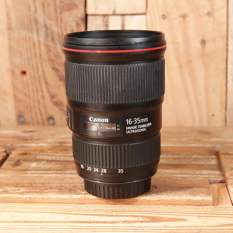 Used Canon EF 16-35mm F4 L IS USM Lens