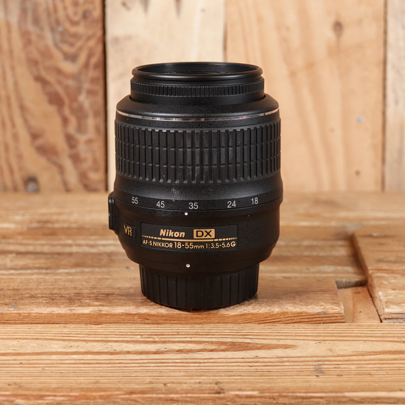 Used Nikon AF-S 18-55mm f3.5-5.6 DX VR G Lens