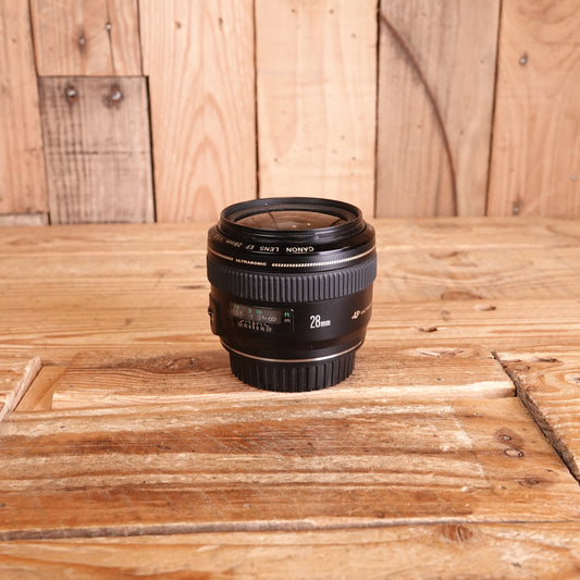 Used Canon EF 28mm F1.8 USM Lens