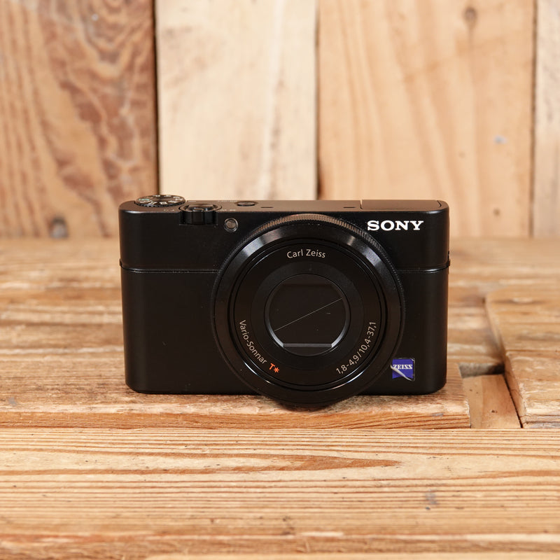 Used Sony CyberShot RX100 Black Digital Camera