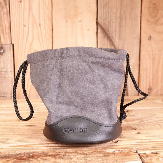 Used Genuine Canon LP1214 Soft Lens Bag Pouch Case