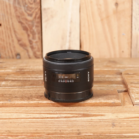 Used Sony A 50mm F1.4 Lens