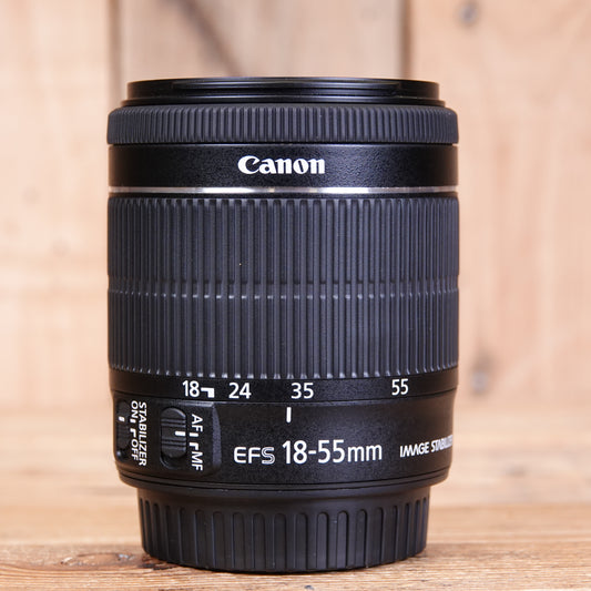 Used Canon EF-S 18-55mm F3.5-5.6 IS STM Lens