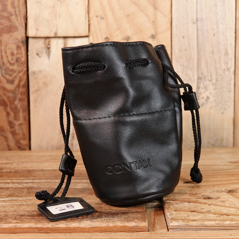 Used Contax Lens Case Bag No.1 for 28mm F/2.8, 35mm F/2.8, 50mm F/1.4, 50mm F/1.7