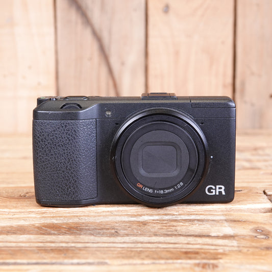 Used Ricoh GR Black Digital Compact Camera