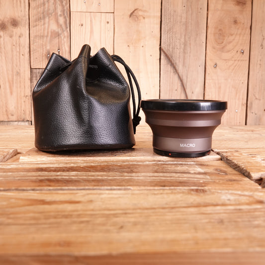 Used Pro Tama Titanium 0.5x Pro Digital Macro Lens with Canon FA-DC58A Adapter