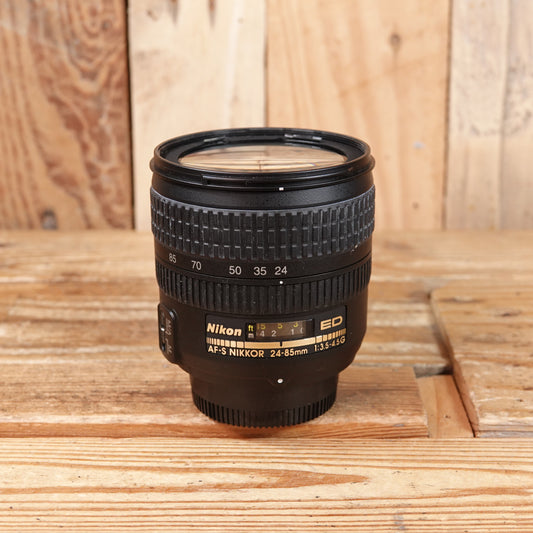 Used Nikon AF-S 24-85mm F3.5-4.5 G ED VR Lens