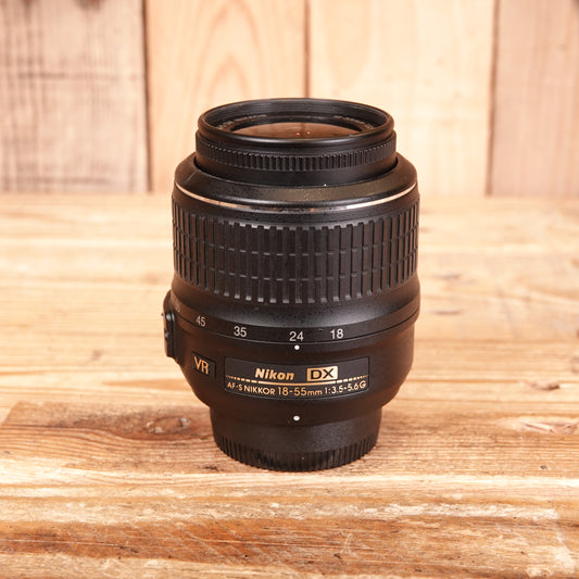 Used Nikon AF-S 18-55mm f3.5-5.6 DX VR G Lens