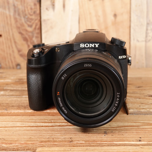 Used Sony RX10 Mark IV Black Digital Camera