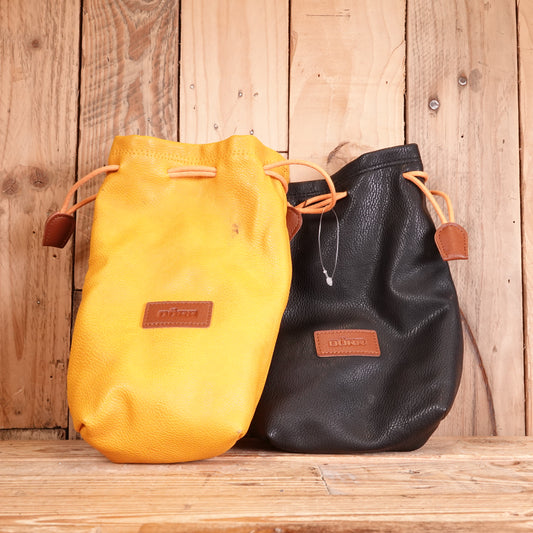 Used 2x Dorr Skin Camera Case  Drawstring Pouch - 19 x 14 x 10cm and 21 x 12 x 9cm