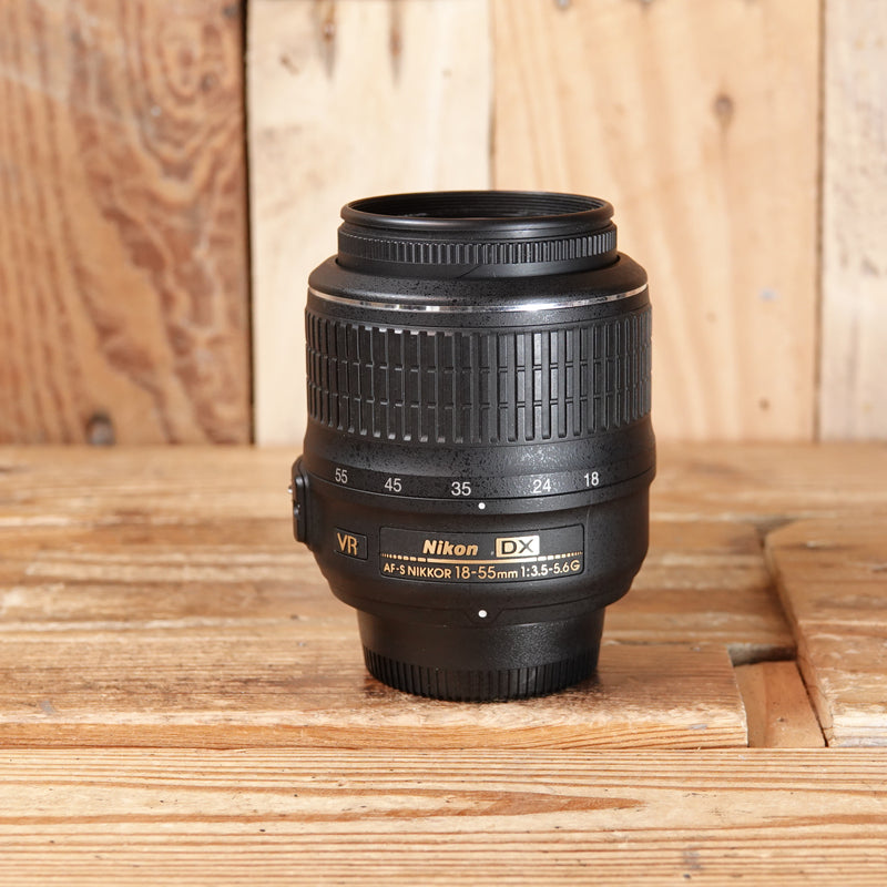 Used Nikon AF-S 18-55mm f3.5-5.6 DX VR G Lens