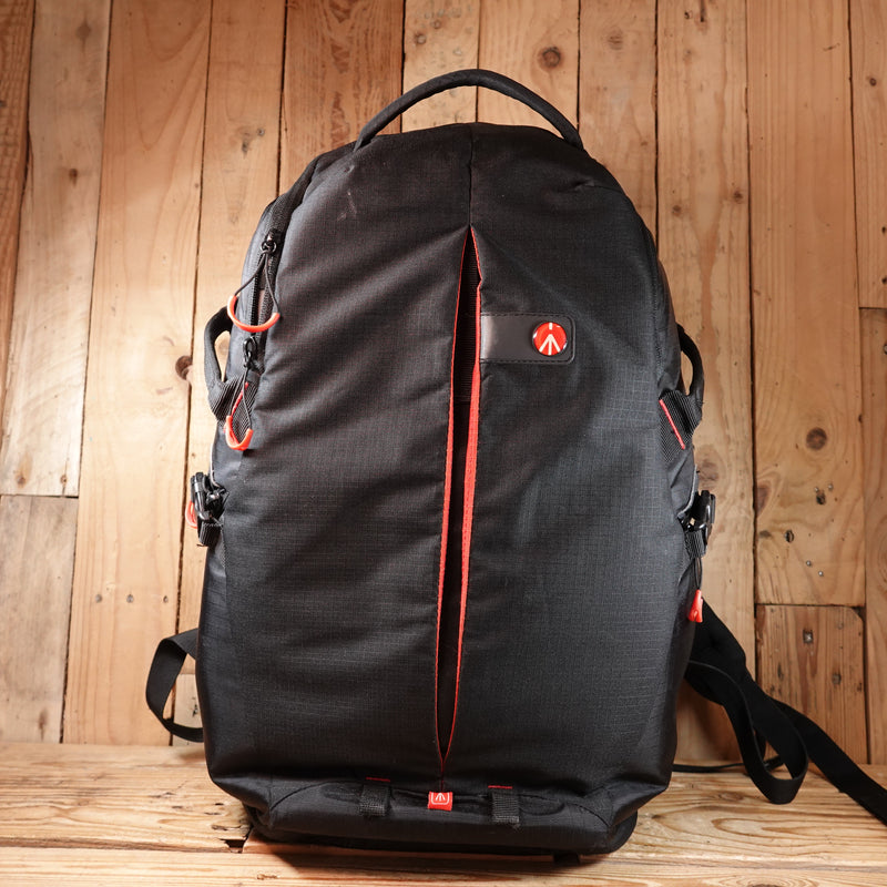 Used Manfrotto MB PL-BP-R Pro Light RedBee 210 Reverse Access Backpack