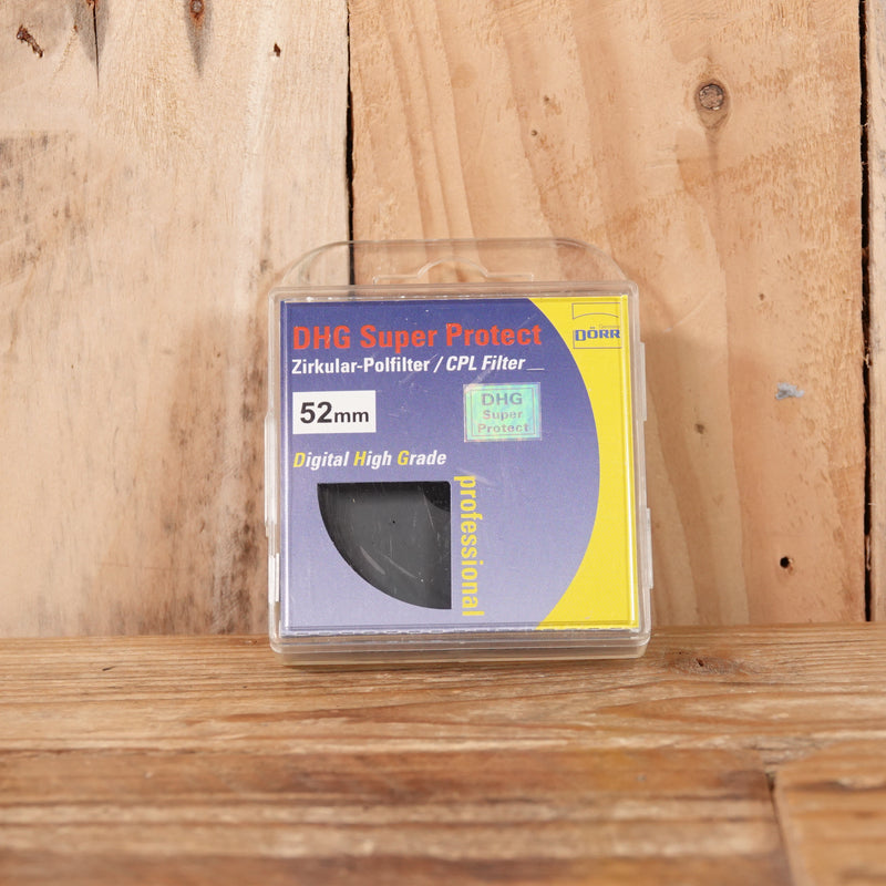 Used Dorr 52mm DHG Super Protection CPL Filter