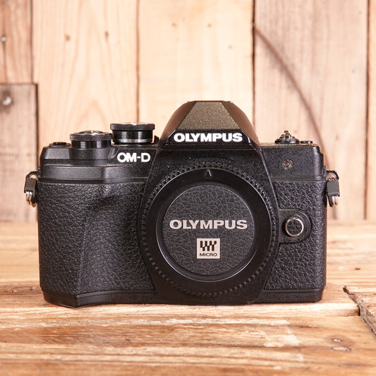 Used Olympus OM-D E-M10 Mark III Black Digital Camera Body