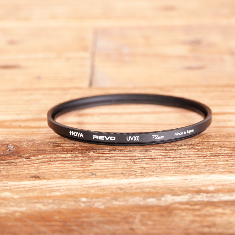 Used HOYA Revo 72mm UV(0) Lens Filter