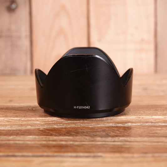 Used Genuine Lens Hood for Panasonic 14-42mm 14-45mm Lens H-FS014042 52mm