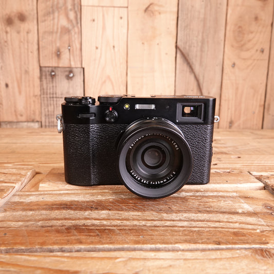 Used Fuji X100V Black Digital Camera