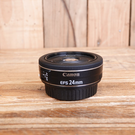 Used Canon EF-S 24mm f2.8 STM Lens