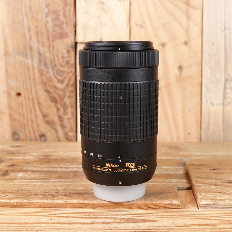 Used Nikon AF-P 70-300mm f4.5-6.3 DX G ED Lens