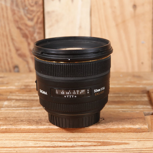 Used Sigma 50mm F1.4 DG HSM Lens - Canon EF Fit