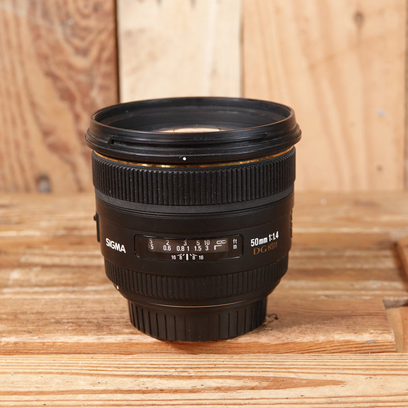 Used Sigma 50mm F1.4 DG HSM Lens - Canon EF Fit
