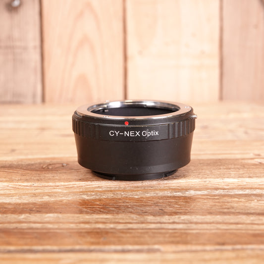 Used Unbranded Contax Yashica CY to Sony NEX Adapter CY-NEX