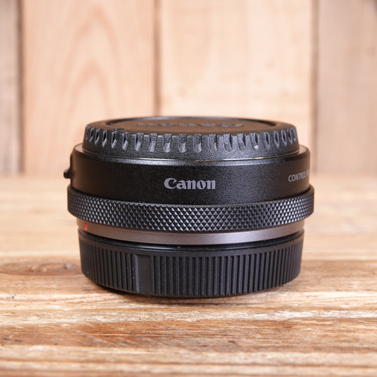 Used Canon EF to EOS R Lens Control Ring Mount Adapter
