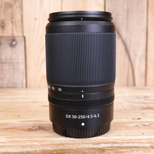 Used Nikon Z DX 50-250mm F4.5-6.3 DX VR Lens