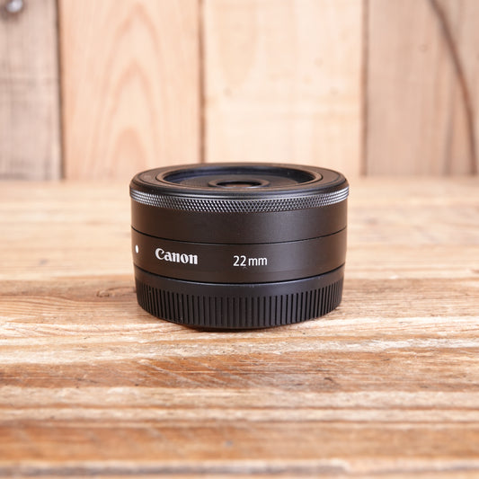 Used Canon EF-M 22mm F2 STM EOS M Lens