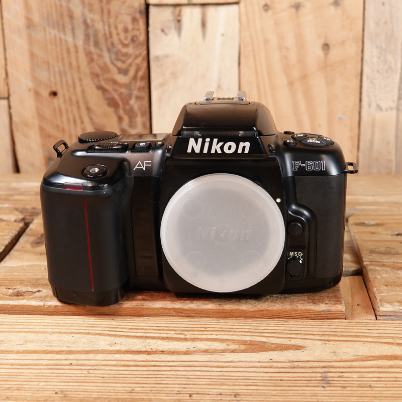 Used Nikon F-601 AF 35mm Film Camera