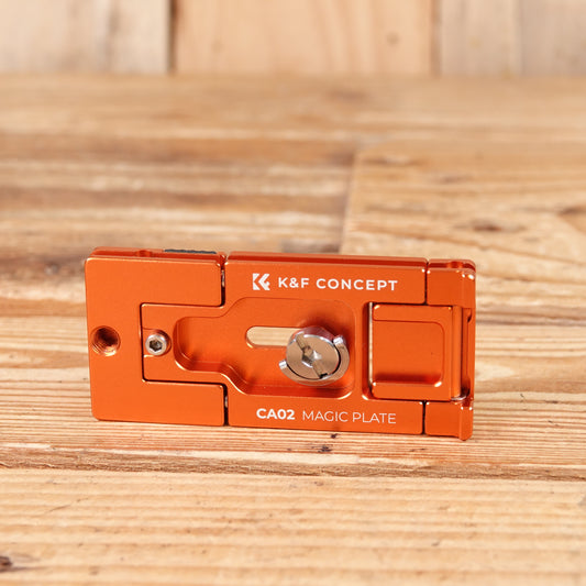 Used K&F Concept CA02 Aluminum Multi Quick Release Plate