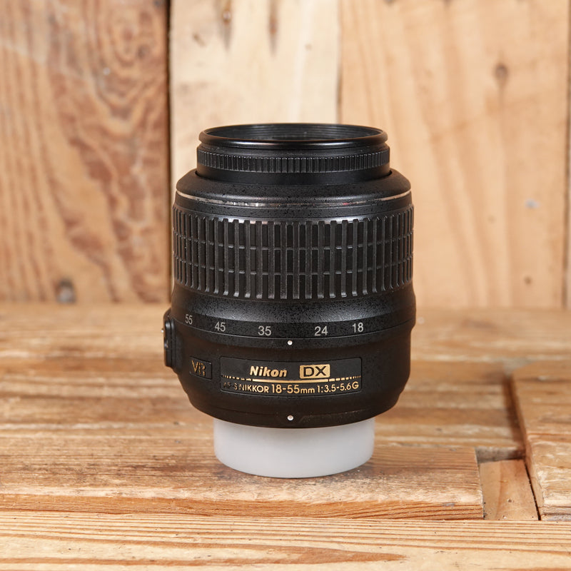 Used Nikon AF-S 18-55mm f3.5-5.6 DX VR G Lens
