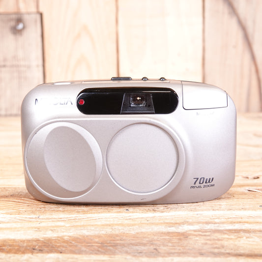 Used Minolta Riva Zoom 70w 35mm Film Compact Camera