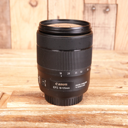 Used Canon EF-S 18-135mm F3.5-5.6 IS USM Nano Lens