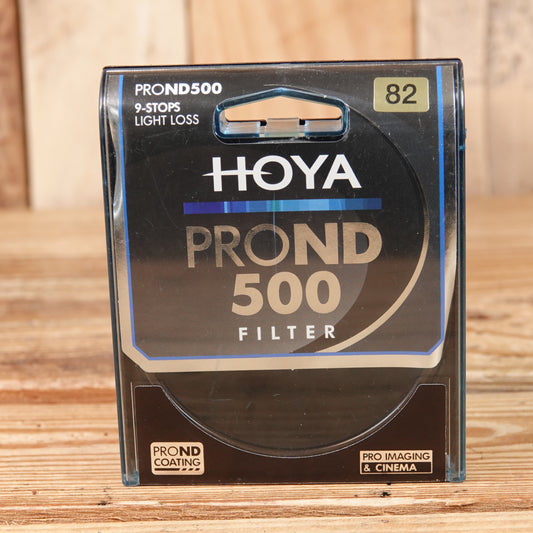Used Hoya 82 mm Pro ND 500 Filter