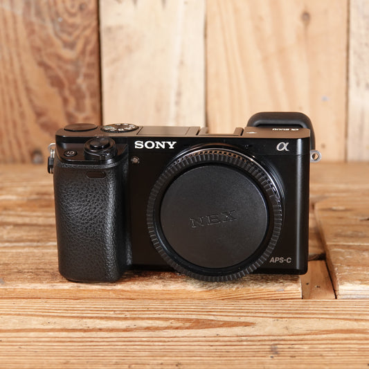 Used Sony A6000 Black Camera Body