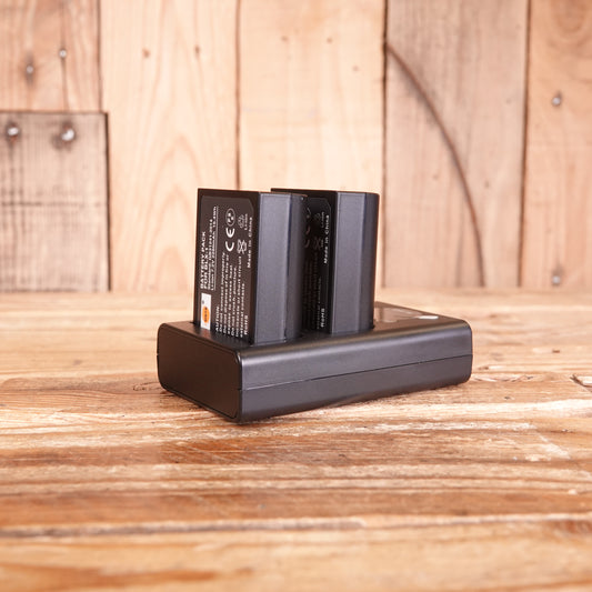 Used DSTE Dual USB BLX-1 Charger Set