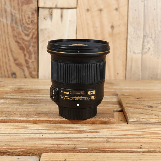 Used Nikon AF-S 20mm F1.8G ED Lens