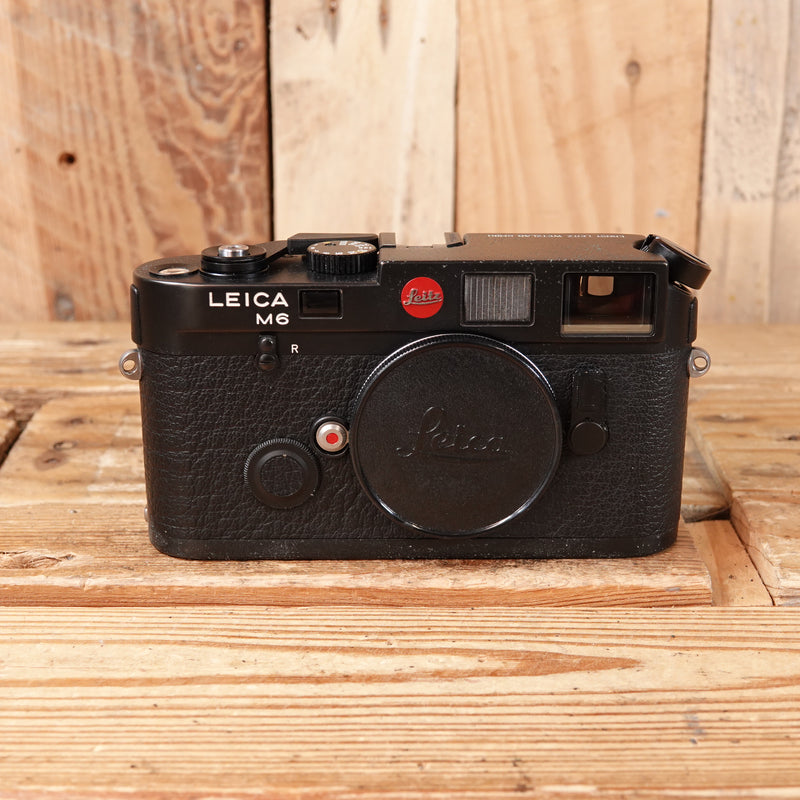 Used Leica M6 Black .72 Rangefinder Camera Body 10404